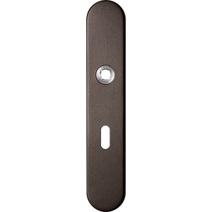 GPF1120.A1L langschild afgerond BB56 linksdraaiend Dark blend