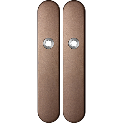GPF1120.A2 langschild afgerond blind Bronze blend