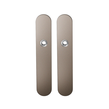 GPF1120.A3 langschild afgerond blind Mocca blend