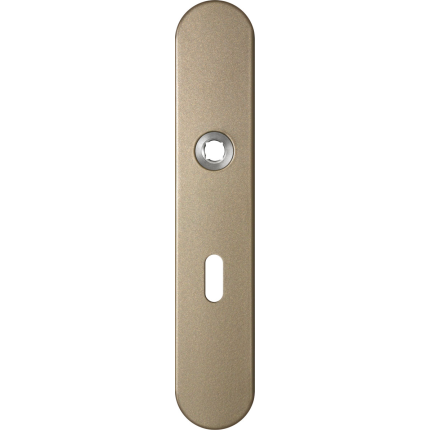 GPF1120.A4L langschild afgerond BB56 linksdraaiend Champagne blend