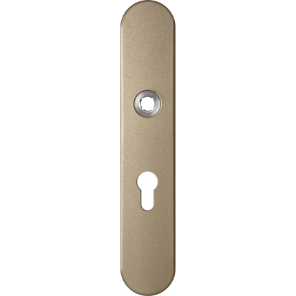 GPF1120.A4L langschild afgerond PC55 linksdraaiend Champagne blend