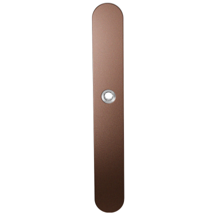GPF1170.A2R langschild afgerond blind rechtsdraaiend Bronze blend