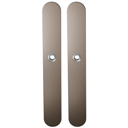 GPF1170.A3 langschild afgerond blind Mocca blend