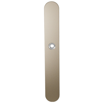 GPF1170.A4L langschild afgerond blind linksdraaiend Champagne blend