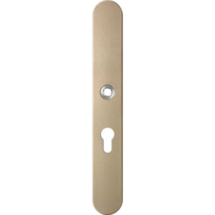 GPF1170.A4L langschild afgerond PC55 linksdraaiend Champagne blend