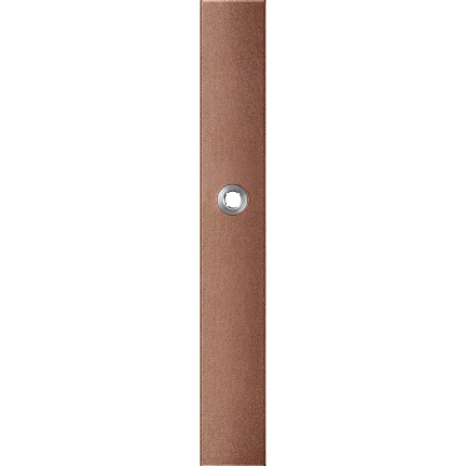 GPF1175.A2R langschild rechthoekig blind rechtsdraaiend Bronze blend