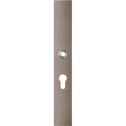 GPF1175.A3L langschild rechthoekig PC55 linksdraaiend Mocca blend