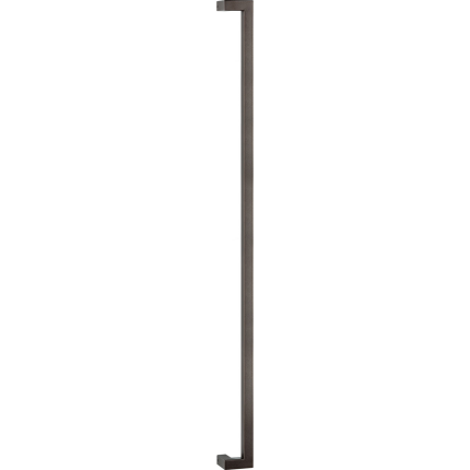 GPF13 deurgreep verkropt 22x22x1000mm hoogte 60mm Dark blend