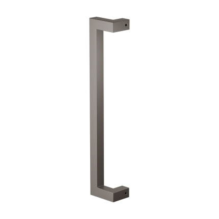 GPF13 deurgreep verkropt 22x22x300mm hoogte 60mm Mocca blend