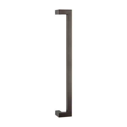 GPF13 deurgreep verkropt 22x22x500mm hoogte 60mm Dark blend
