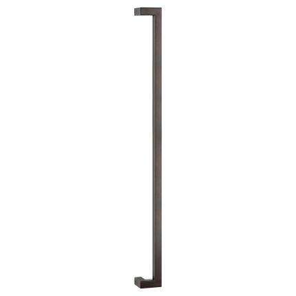 GPF13 deurgreep verkropt 22x22x800mm hoogte 60mm Dark blend