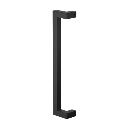 GPF13 deurgreep zwart verkropt 22x22mm
