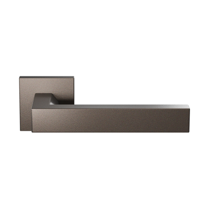 GPF1304.A1.02 Tapu deurkruk op vierkante rozet Dark blend, 50x8mm