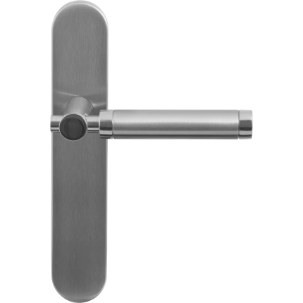 GPF2075.20 Moko duo deurkruk op langschild WC57/5 normale knop