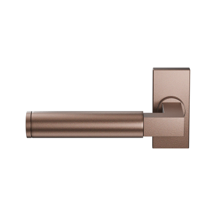 GPF2080.A2 Bronze blend Kuri deurkruk L op RH rozet