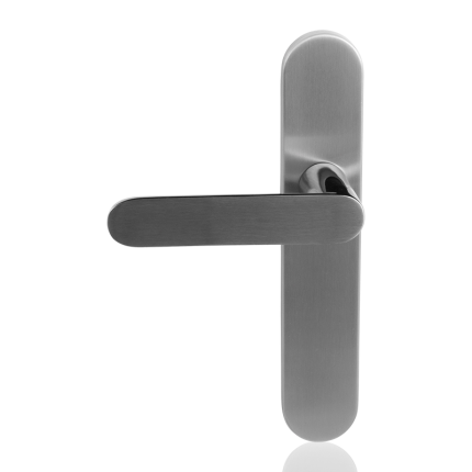 GPF2095.20L Knipo duo deurkruk op langschild linkswijzend