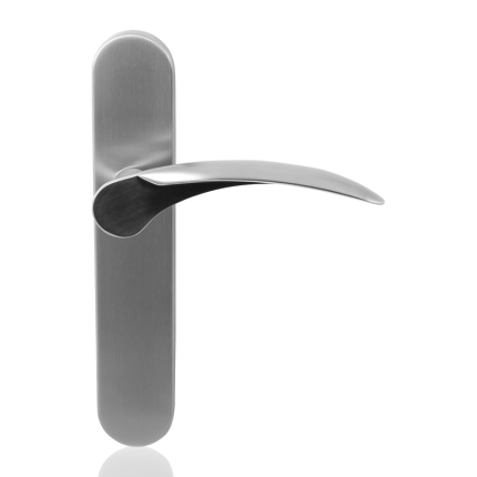 GPF3037.20 Kai duo deurkruk op langschild WC63/8 grote knop