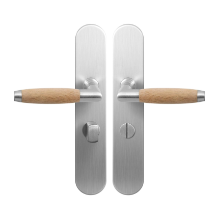 GPF4040.20 Ika deurkruk op langschild WC57/5 normale knop