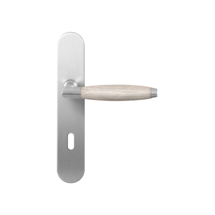 GPF4043.20R Ika XL deurkruk op langschild BB72 rechtswijzend