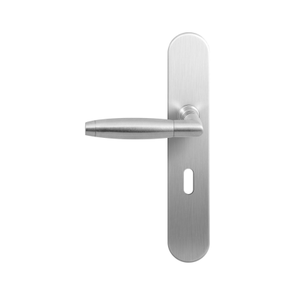 GPF4045.20L Ika deurkruk op langschild BB56 linkswijzend