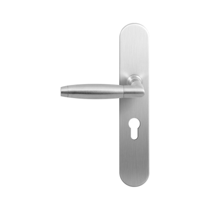 GPF4045.20L Ika deurkruk op langschild PC55 linkswijzend