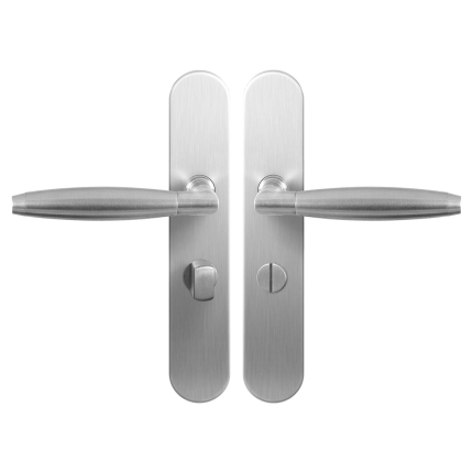 GPF4046.20 Ika XL deurkruk op langschild WC57/5 normale knop