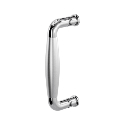 GPF4916.49B RVS gepolijst/RVS geborsteld gebogen 157x62/141mm
