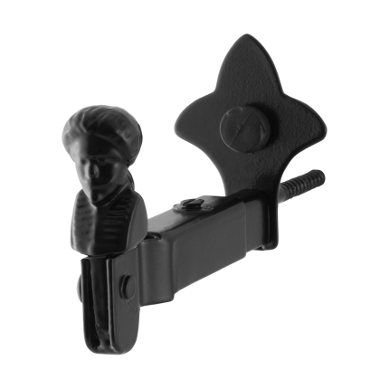 Luikvastzetter Smeedijzer Zwart GPF6672.60