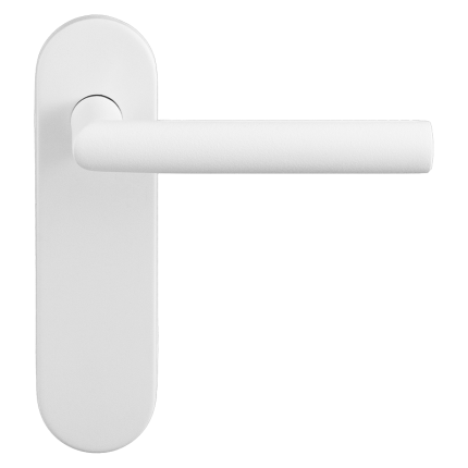 GPF8212.50 Toi deurkruk op kortschild wit blind
