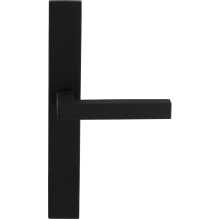 GPF8216.75R Zaki+ deurkruk op langschild zwart XL rechtswijzend PC72