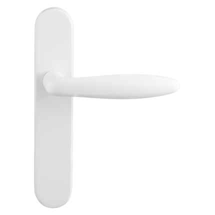 GPF8222.60 Pepe deurkruk op langschild wit PC72