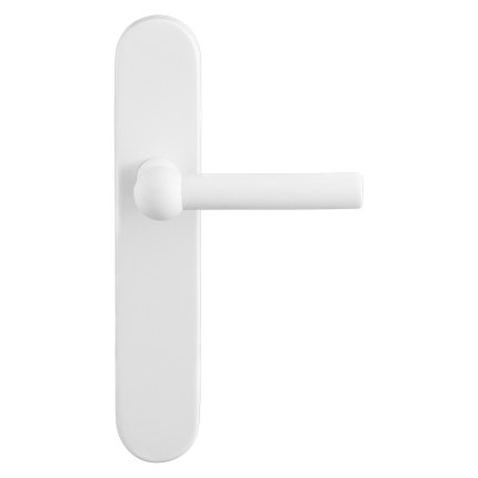 GPF8237.60 Hipi deurkruk op langschild wit blind