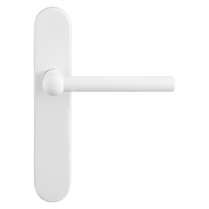 GPF8247.60 Hipi deurkruk op langschild wit blind