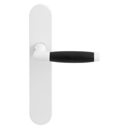 GPF8257.60 Ika deurkruk op langschild wit blind