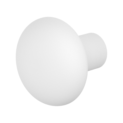 GPF8959.62 Paddenstoel knop S1 wit draaibaar 52mm incl. krukstift