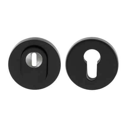 GPF9392.64 veiligheidssetrozet smeedijzer zwart rond 54 mm SKG***