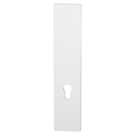 GPF9847.62 veiligheidsbuitenschild zonder krukgat PC55 rechthoekig wit