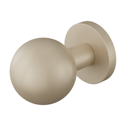 GPF9854.A4-00 Champagne Blend kogel knop S5 50mm met wisselstift op ronde rozet