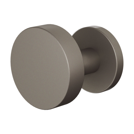 GPF9860.A3-00L Mocca Blend excentrische knop S5 60x16mm met wisselstift op ronde rozet links