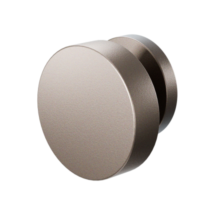 GPF9860.A3-00R Mocca Blend excentrische knop S5 60x16mm met wisselstift op ronde rozet rechts