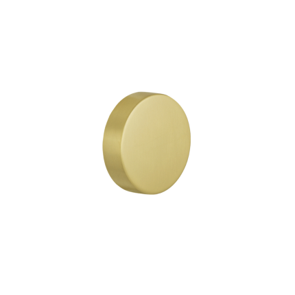 GPF9860.P4 excentrische knop 60x16mm t.b.v. veiligheidsschilden vast incl. wisselstift PVD mat messing