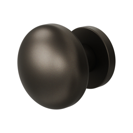 GPF9957.A1-00 Dark blend paddenstoel knop S2 65mm incl. knopvastzetter met rond rozet