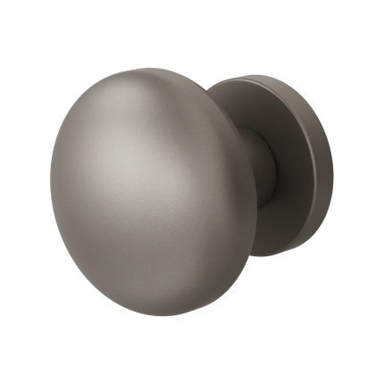 GPF9957.A3-00 Mocca blend paddenstoel knop S2 65mm incl. knopvastzetter met rond rozet