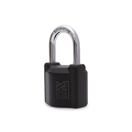 Hangslot DX voor profielcilinder, PRO-LINE, zwart