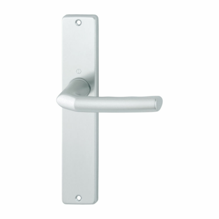 Hoppe binnenschild deurkruk Birmingham- blind naturel