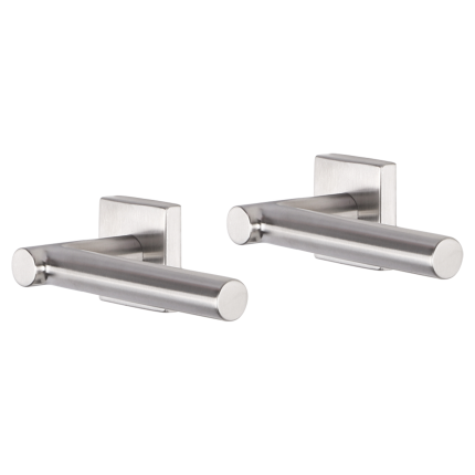 Impresso Alton deurkruk op rozet 53x53x9mm RVS geborsteld