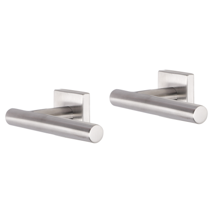 Impresso Chelsea deurkruk op rozet 53x53x9mm RVS geborsteld