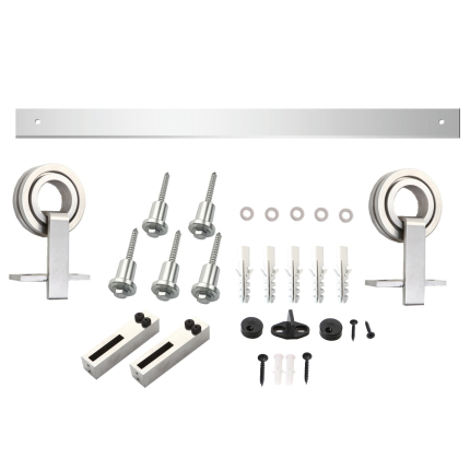 Intersteel schuifdeursysteem Modern Top, RVS geborsteld, 100kg