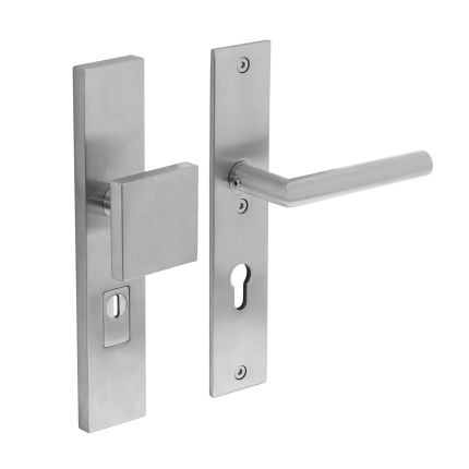 Intersteel veiligheidsbeslag greep/kruk rechthoekig PC72 SKG*** met kerntrek RVS