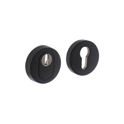 Intersteel veiligheidsrozet SKG*** rond 52 mm met kerntrekbeveiliging zwart
